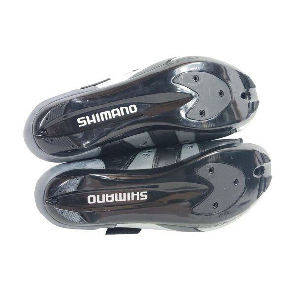 Shimano SH-R078W Cycling Shoes Mens Size 8.5 Road Bike SPD-SL Gray Black - Picture 8 of 9